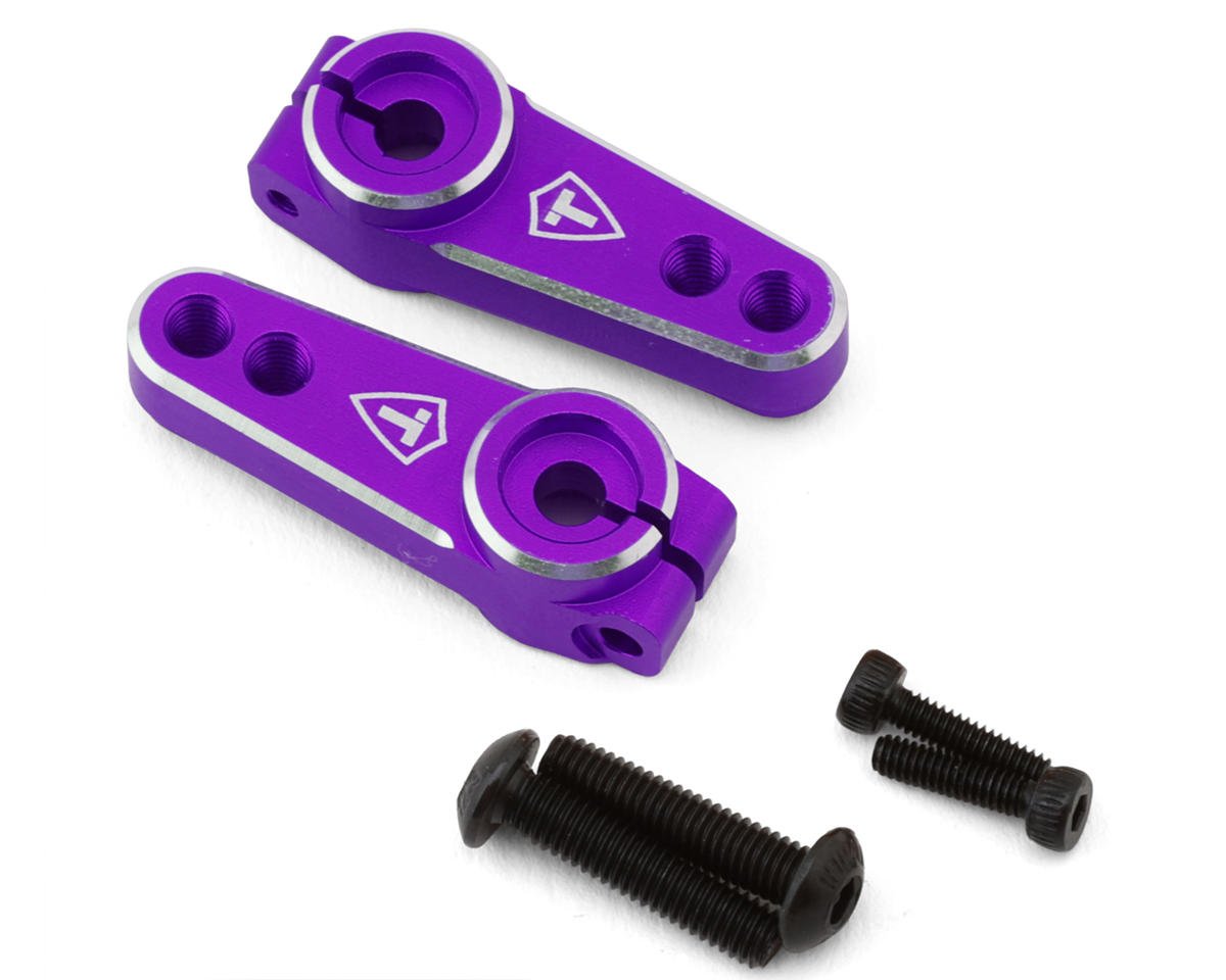 Treal Hobby Axial UTB18 Aluminum Servo Horn Set (Purple) (23T)