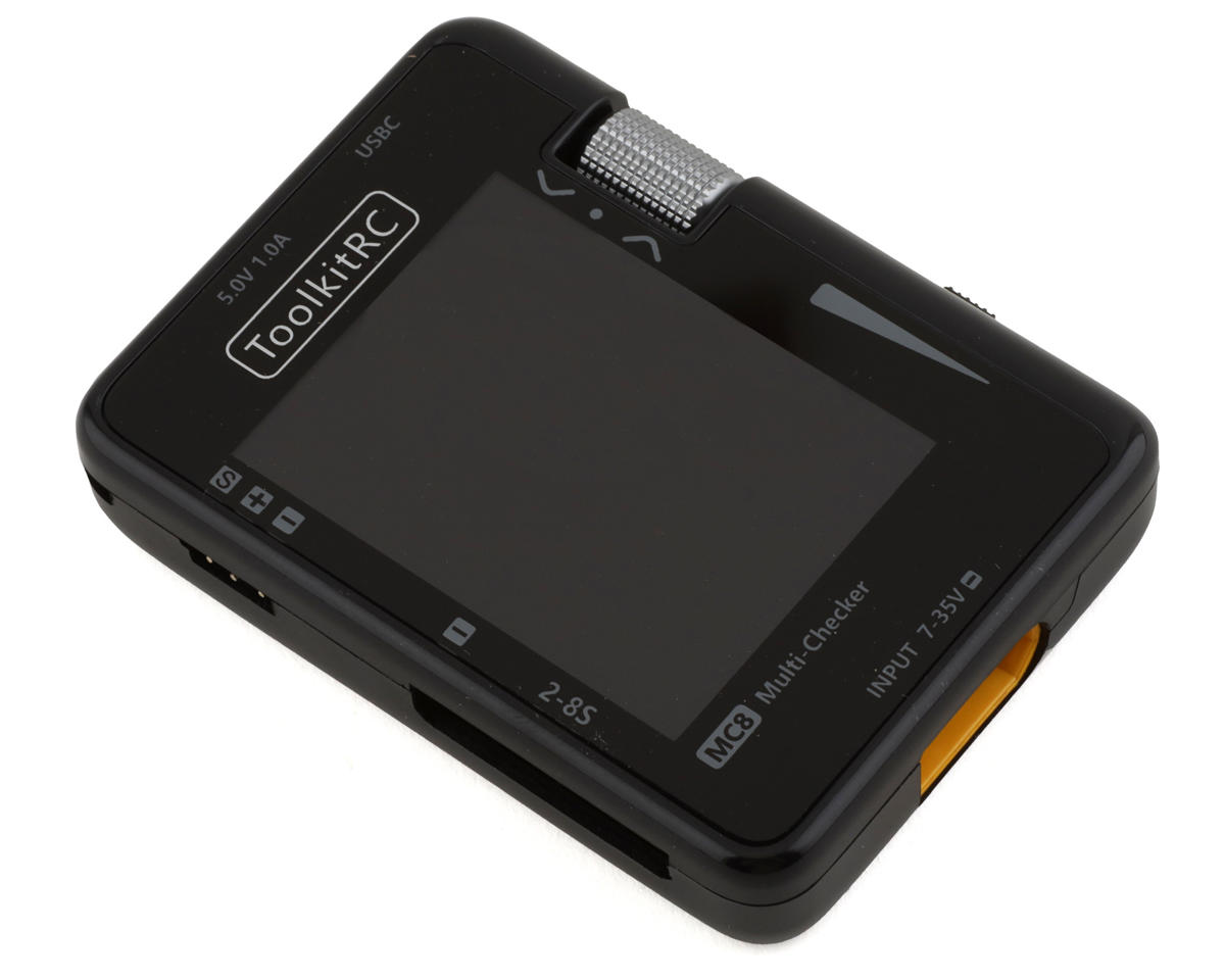 ToolkitRC MC8 Battery Multi Checker & Channel Analyzer