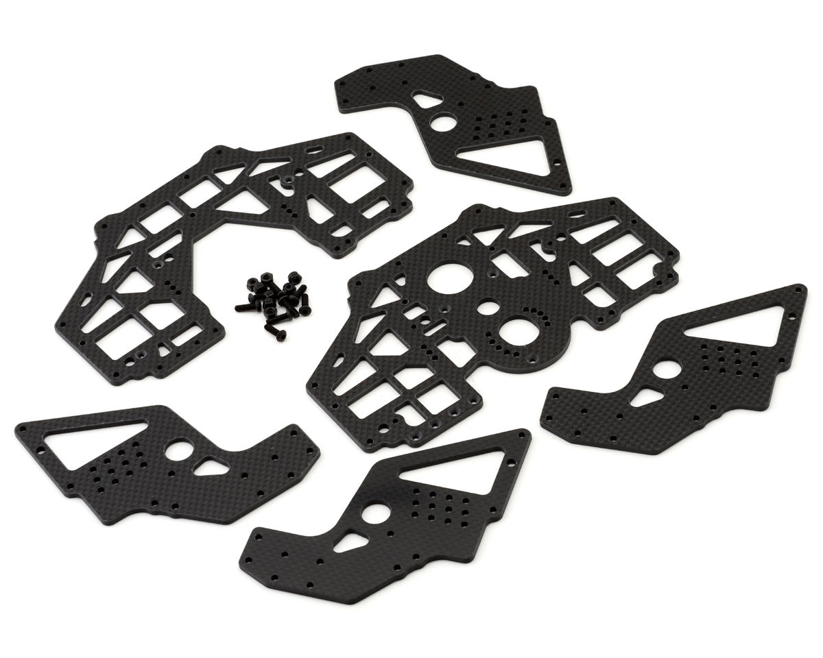 Team Losi Racing LMT Carbon Fiber Chassis Set