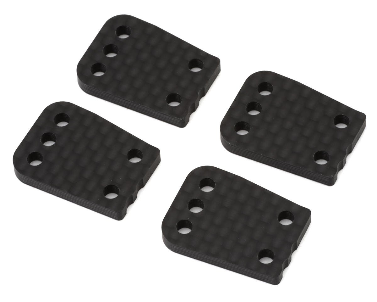 Team Losi Racing 8IGHT-X/E 2.0 Carbon Rear Hub B Plate (4)