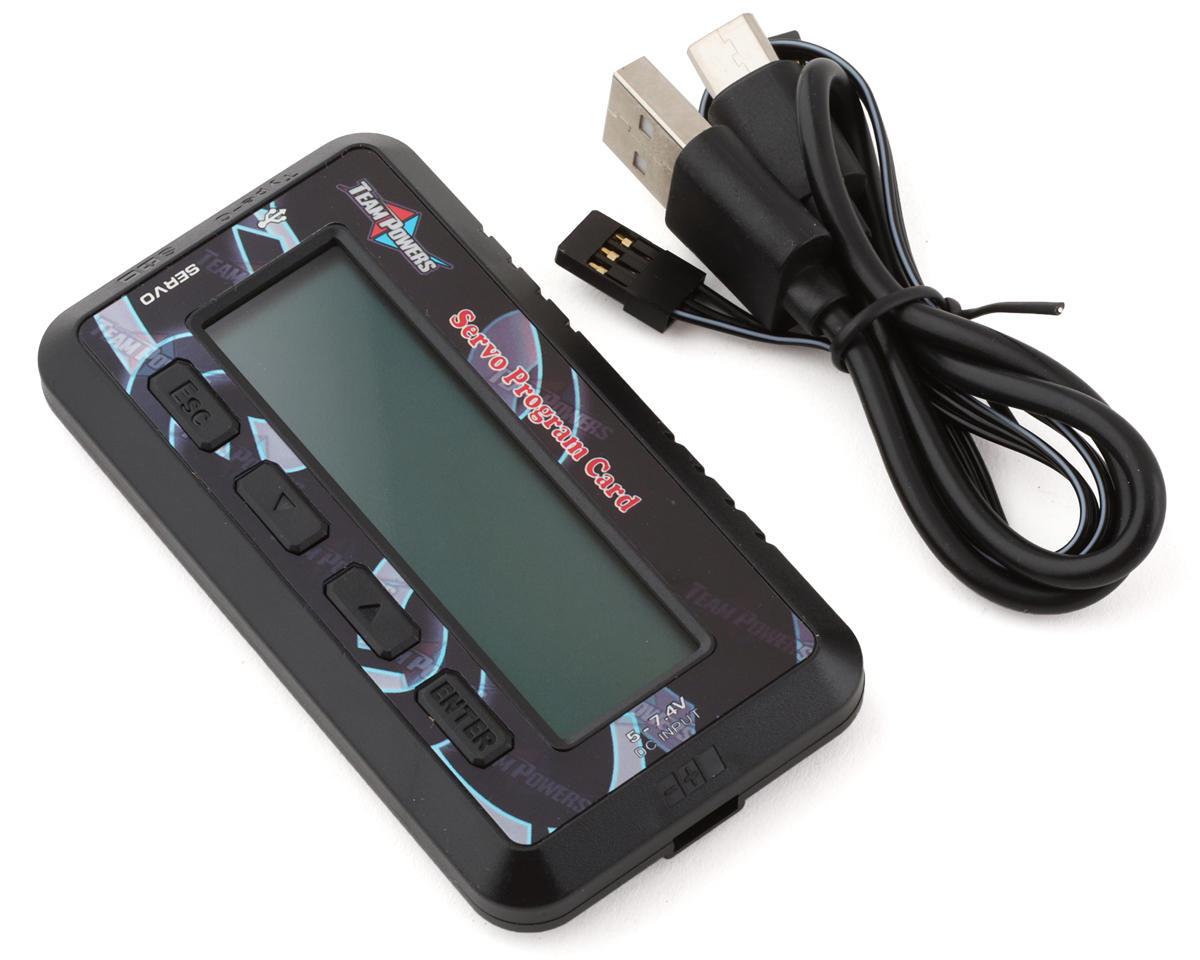 Team Powers Brushless Servo Program Card