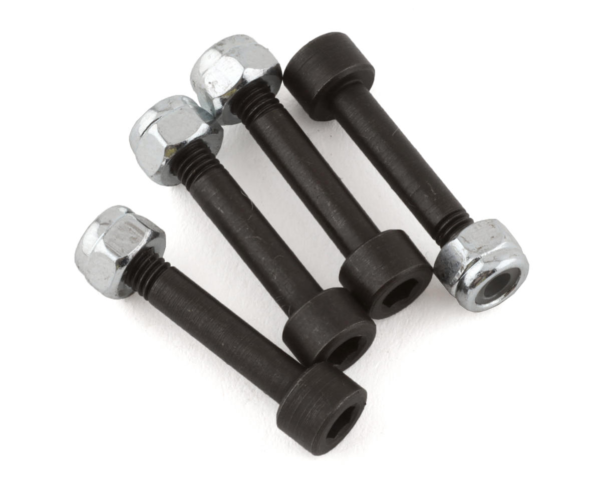 Tron Helicopters NiTron 90 Tail Blade Grip Nuts & Screws (4) (3mm)