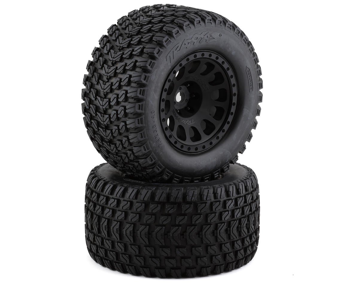 Traxxas XRT Pre-Mounted Gravix Tires (Black) (2)