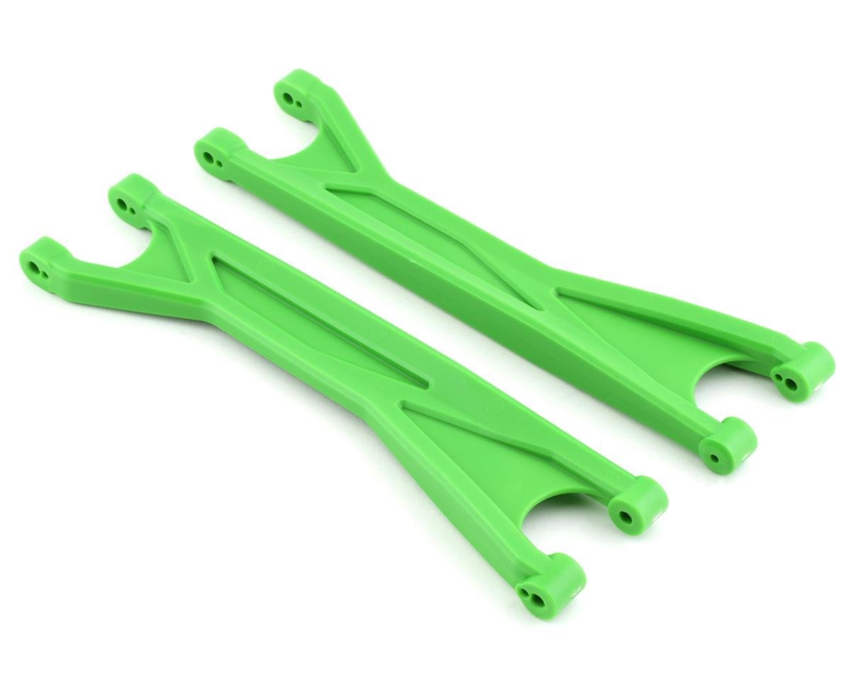 Traxxas X-Maxx WideMaxx Upper Suspension Arms (Green) (2) (Use with TRA7895 WideMaxx Suspension Kit)
