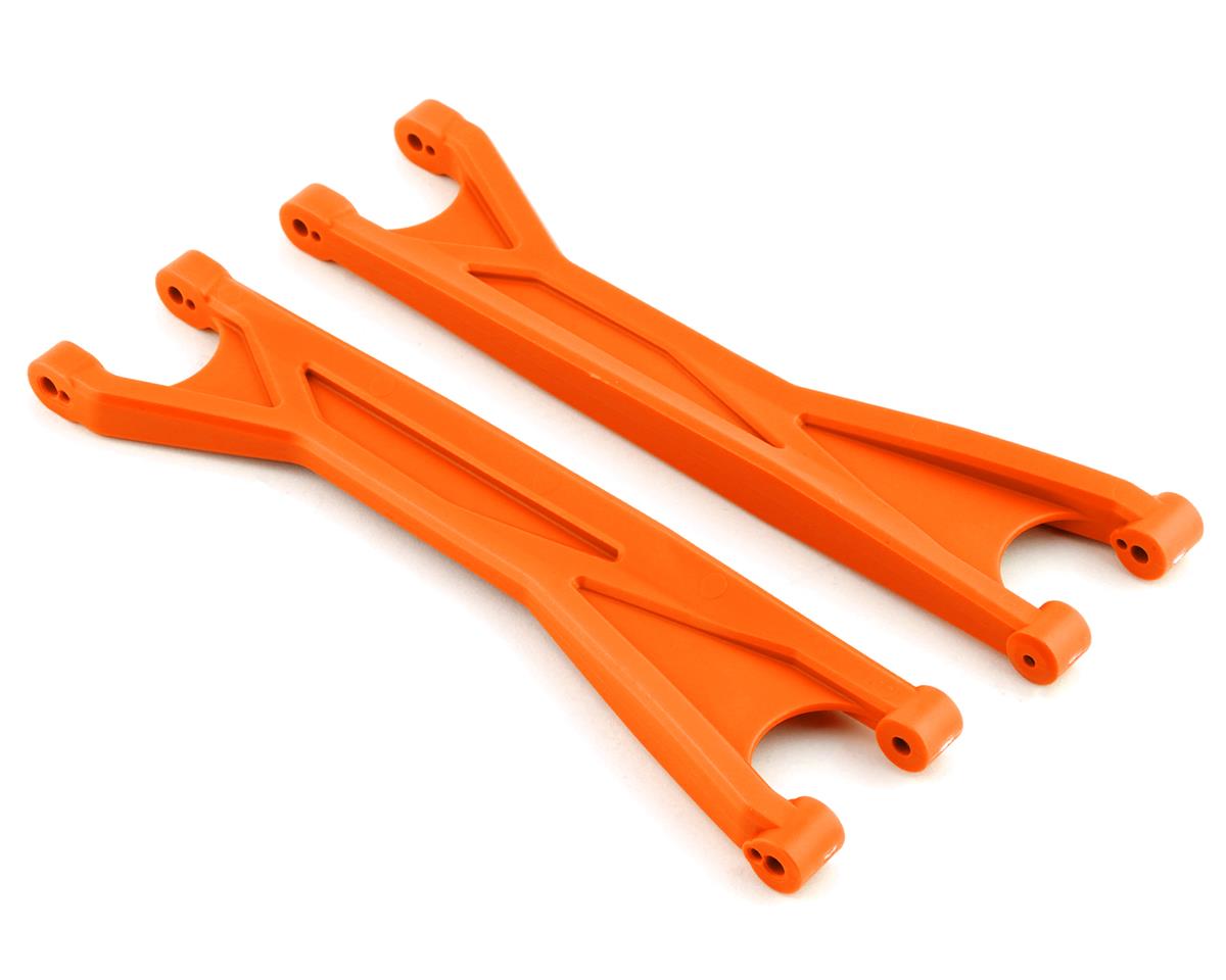 Traxxas X-Maxx WideMaxx Upper Suspension Arms (Orange) (2) (Use with TRA7895 WideMaxx Suspension Kit)