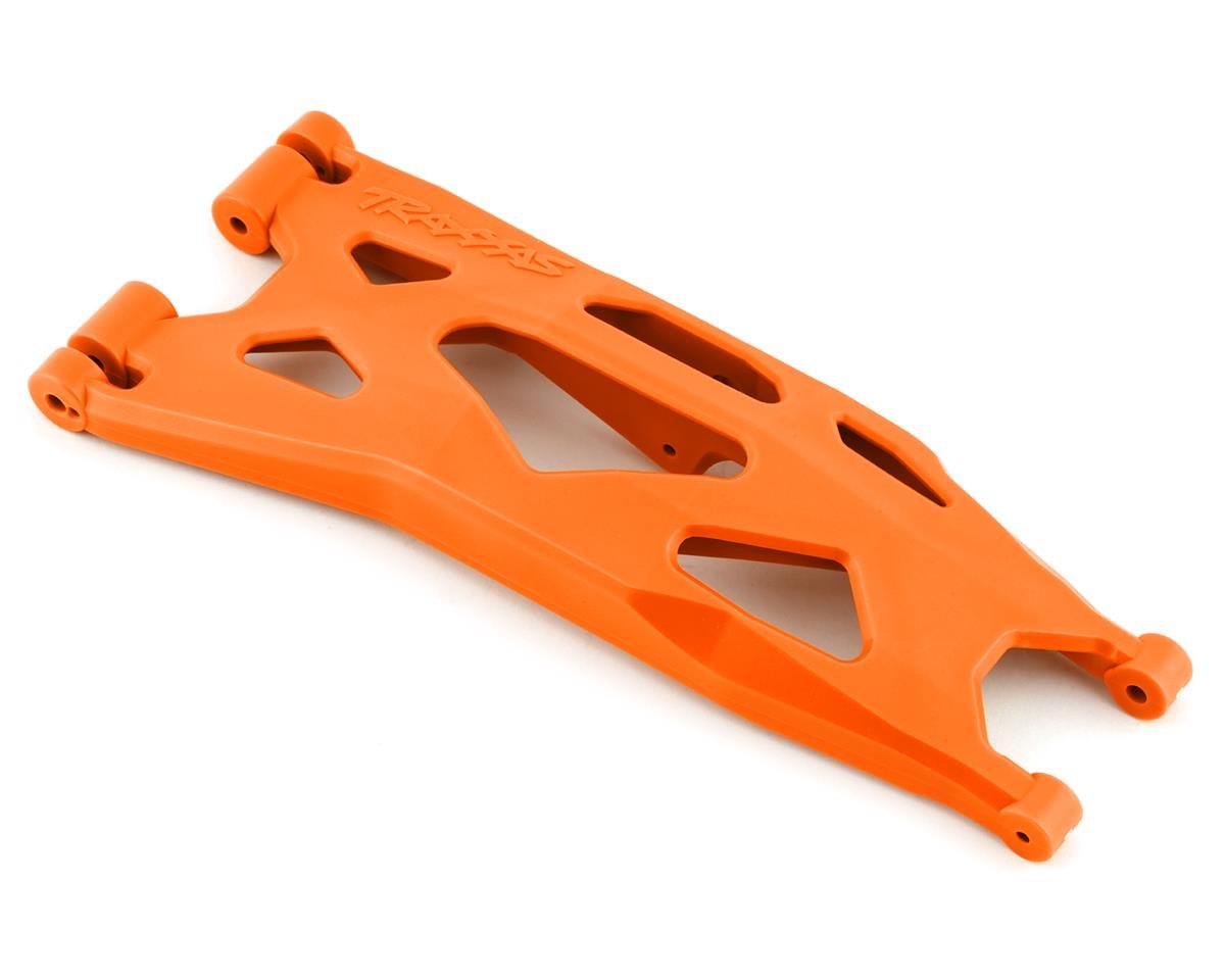 Traxxas X-Maxx WideMaxx Lower Left Front/Rear Suspension Arm (Orange) (Use with TRA7895 WideMaxx Suspension Kit)