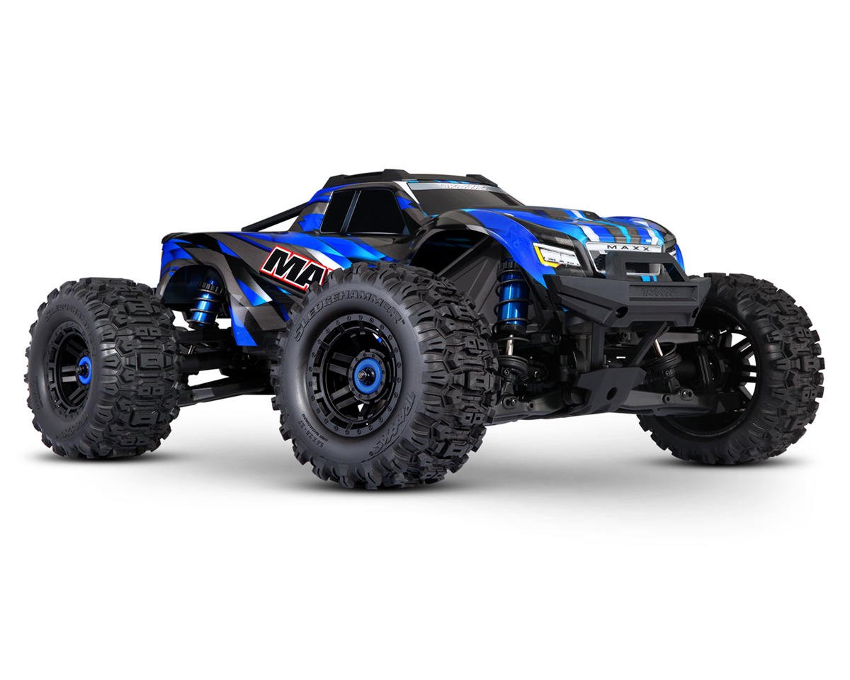 Traxxas Maxx WideMaxx 1/10 Brushless RTR 4WD Monster Truck (Blue) w/TQi 2.4GHz Radio & TSM