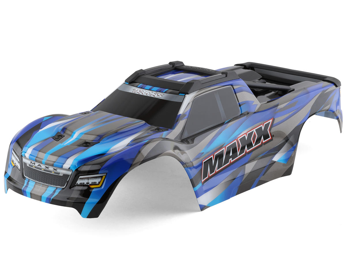 Traxxas WideMaxx Pre-Painted Truck Body (Blue)