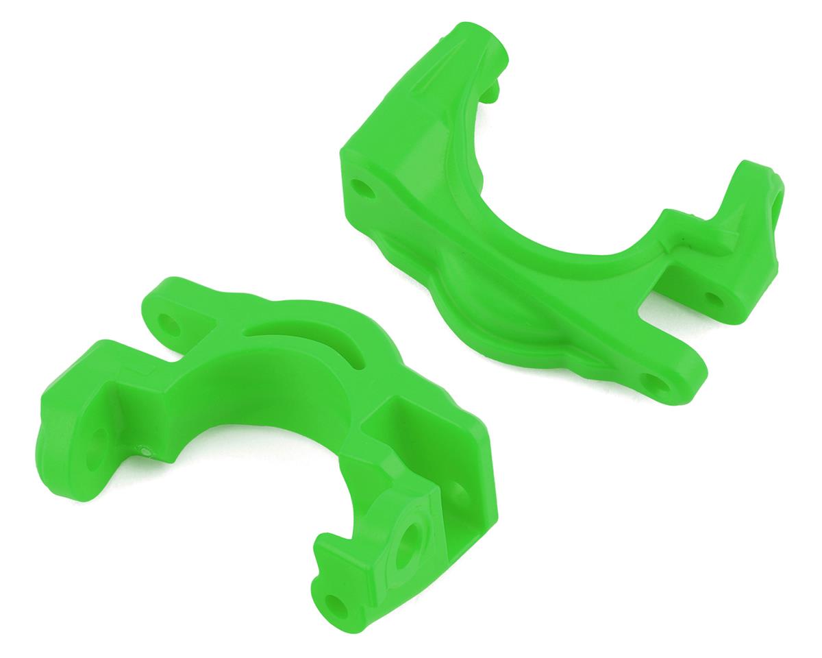 Traxxas Hoss/Rustler/Slash 4x4 Extreme Heavy Duty Caster Blocks (Green) (2)
