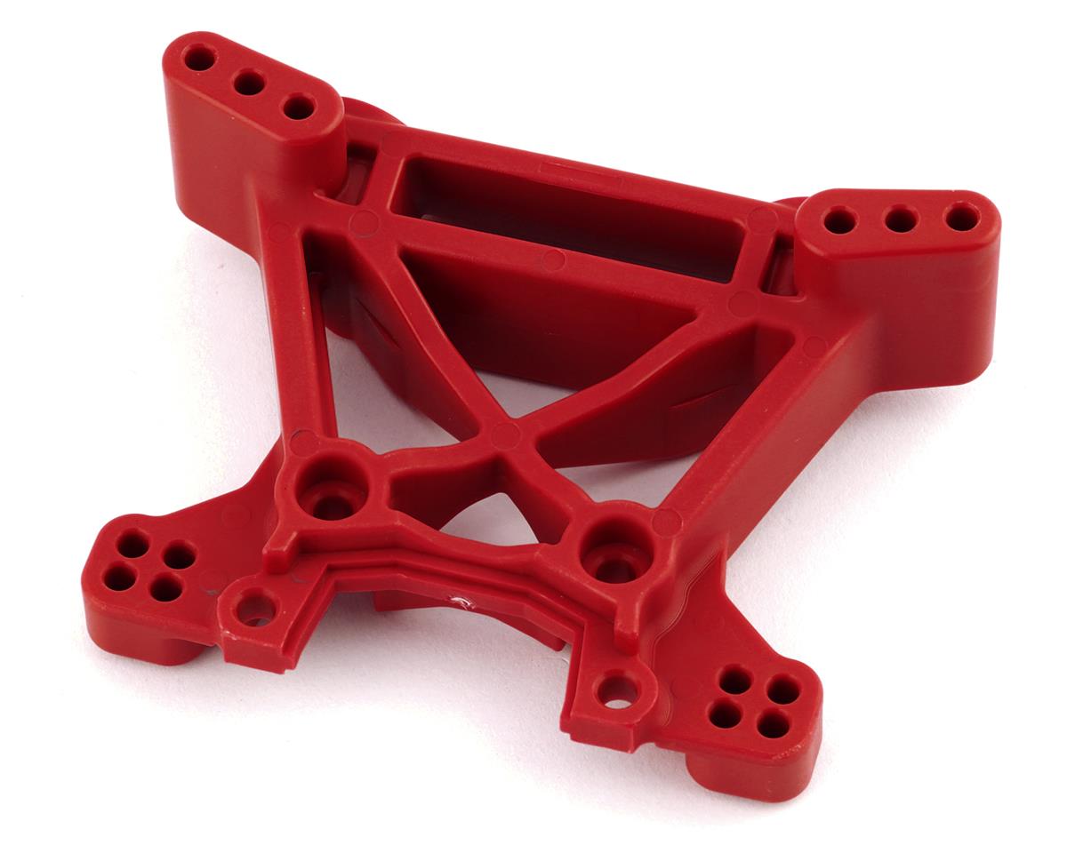 Traxxas Hoss/Rustler/Slash 4x4 Extreme Heavy Duty Front Shock Tower (Red)