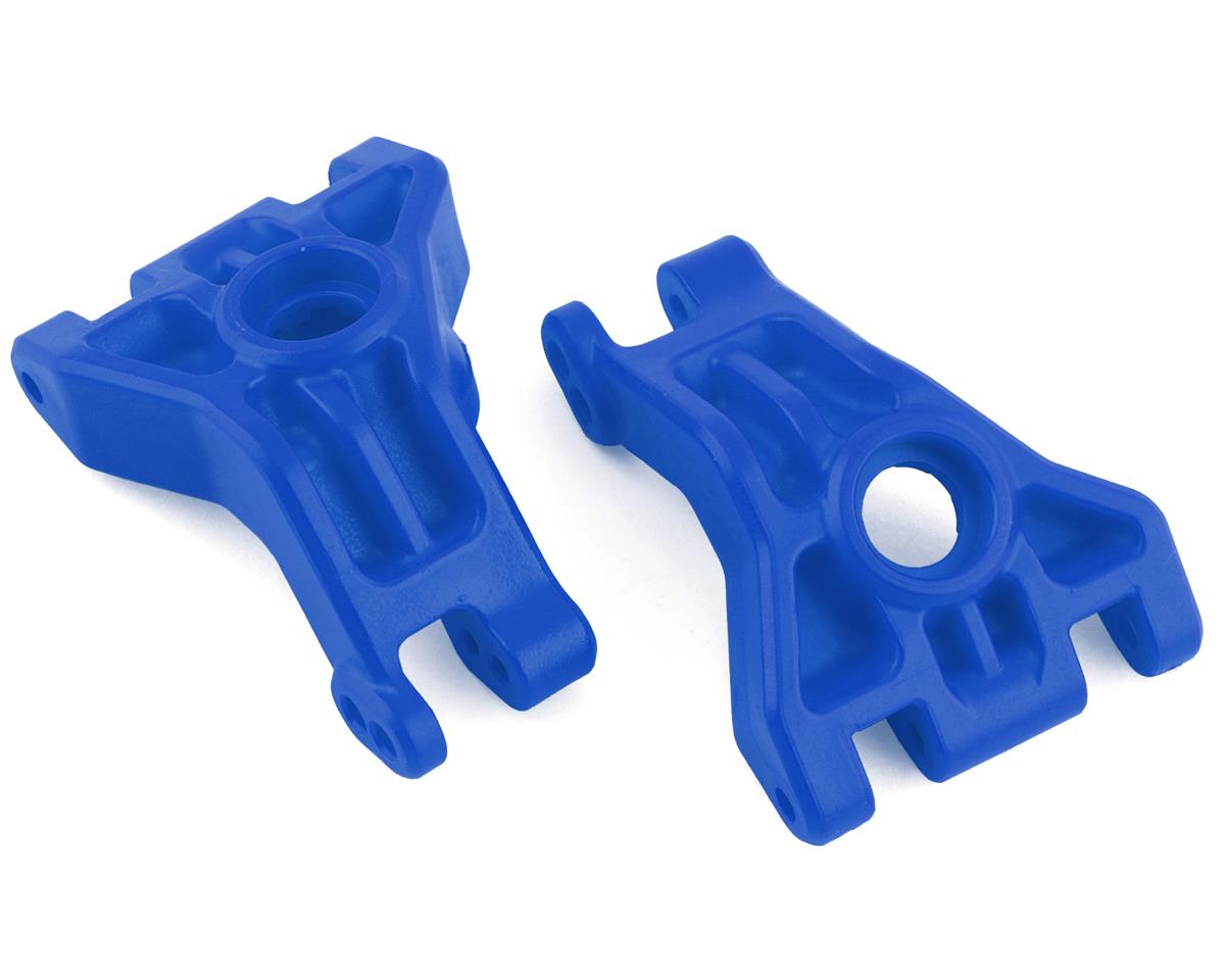 Traxxas Hoss/Rustler/Slash 4x4 Extreme Heavy Duty Hub Carriers (Blue) (2)