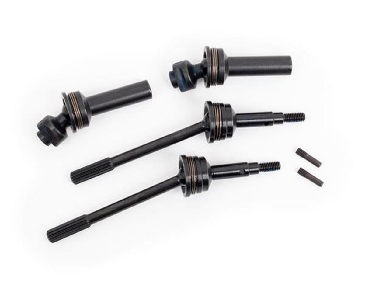 Traxxas Rear HD Steel Splined Driveshafts w/6mm Axle