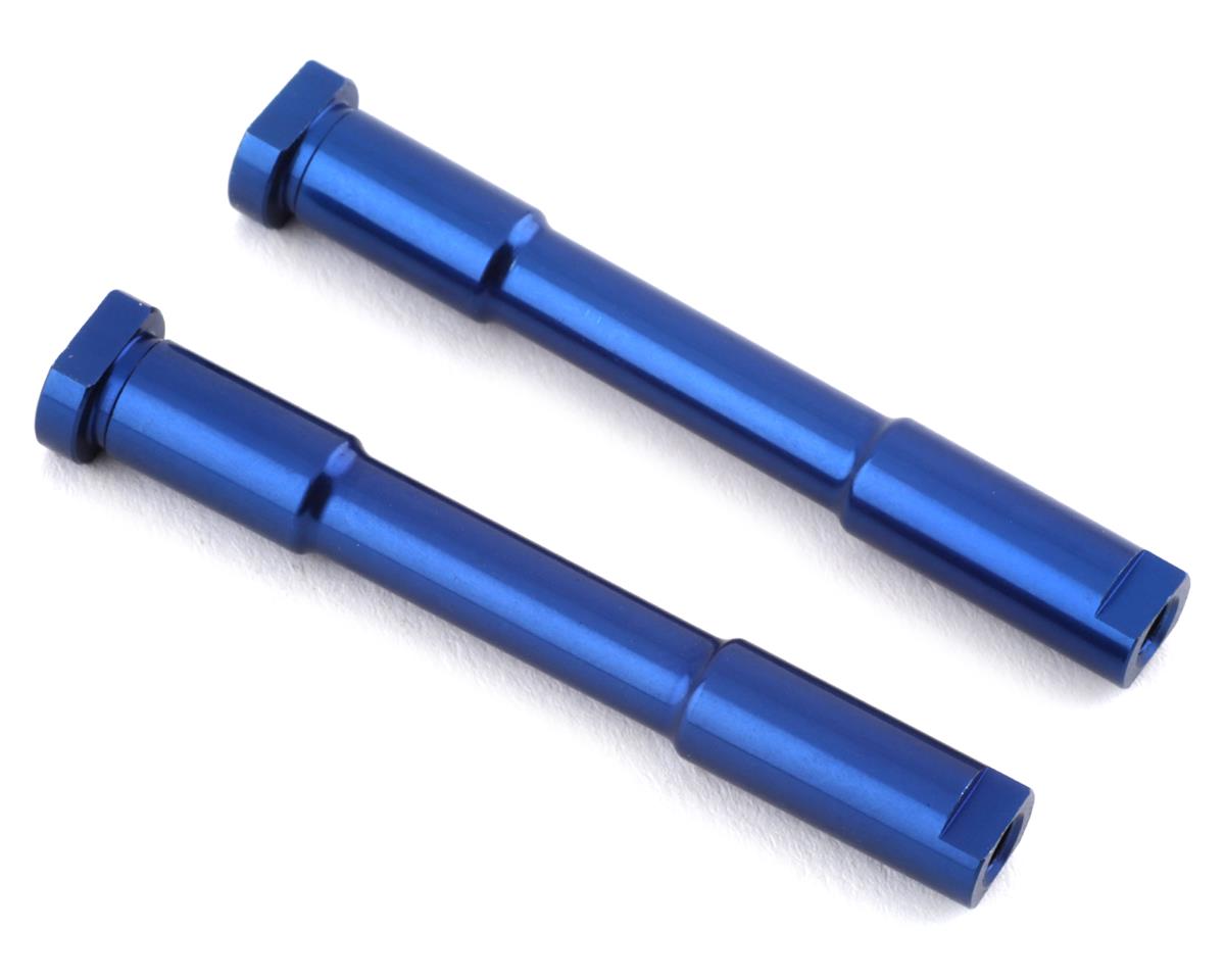 Traxxas Sledge® Aluminum Steering Posts (Blue) (2)