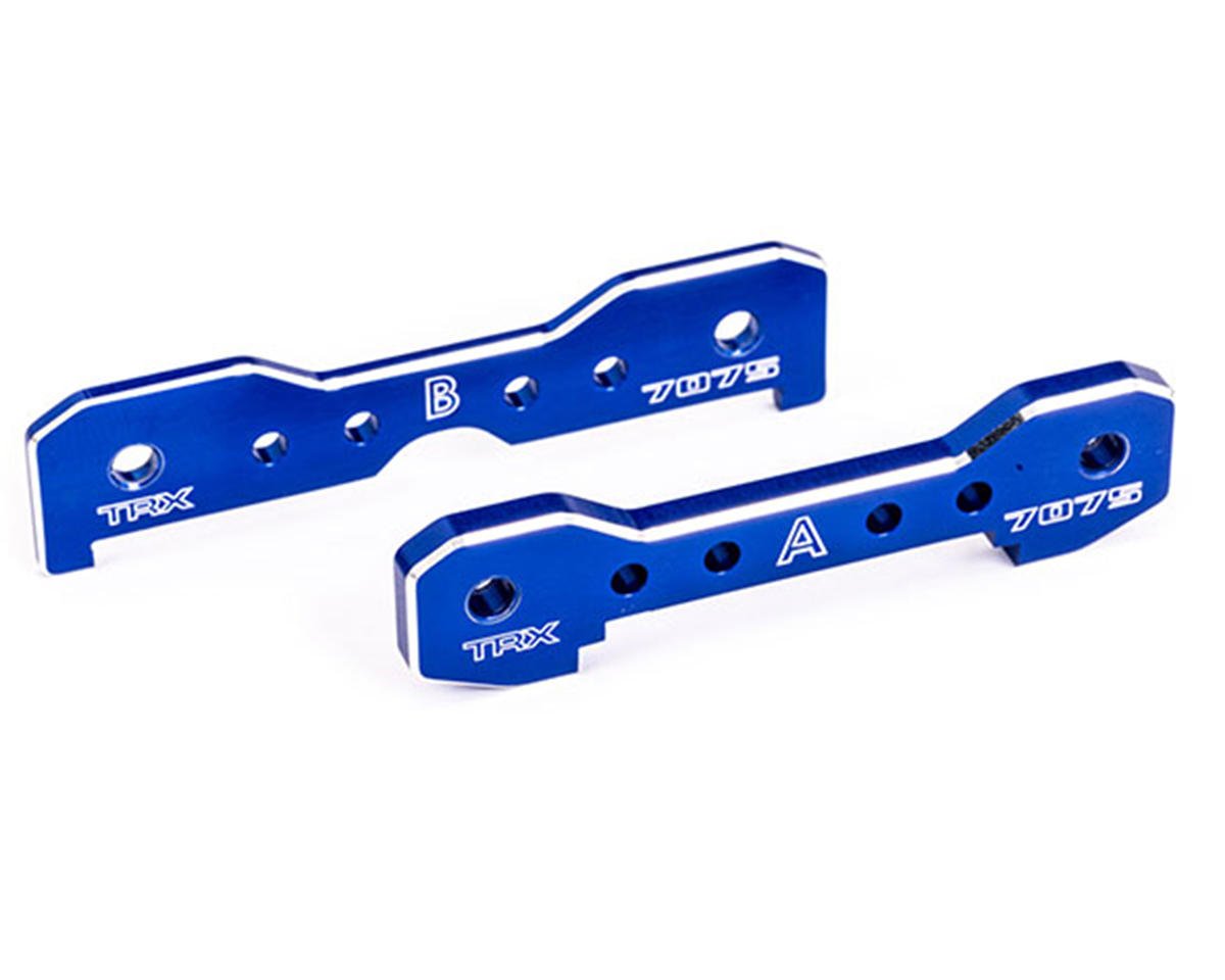 Traxxas Sledge® Aluminum Front Tie Bars (Blue) (2)