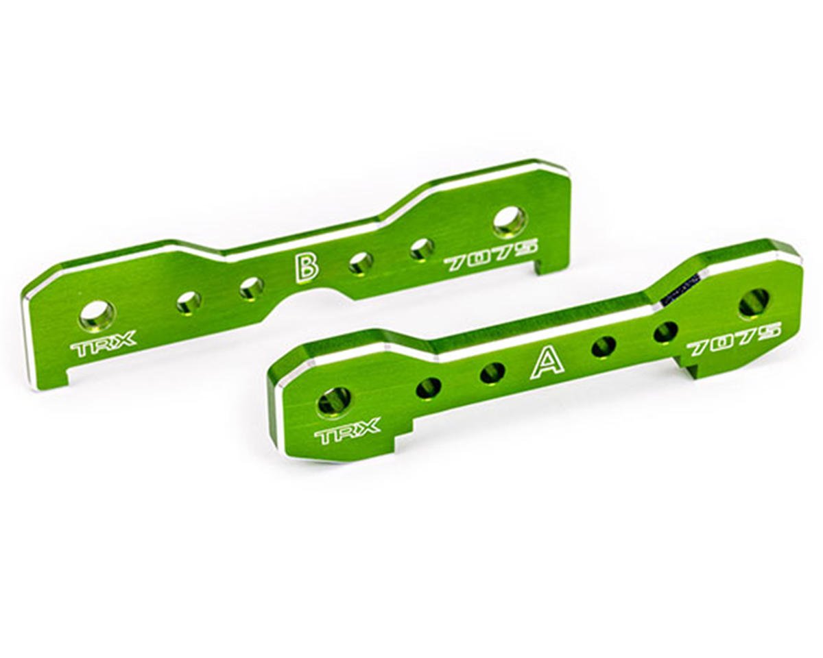 Traxxas Sledge® Aluminum Front Tie Bars (Green) (2)