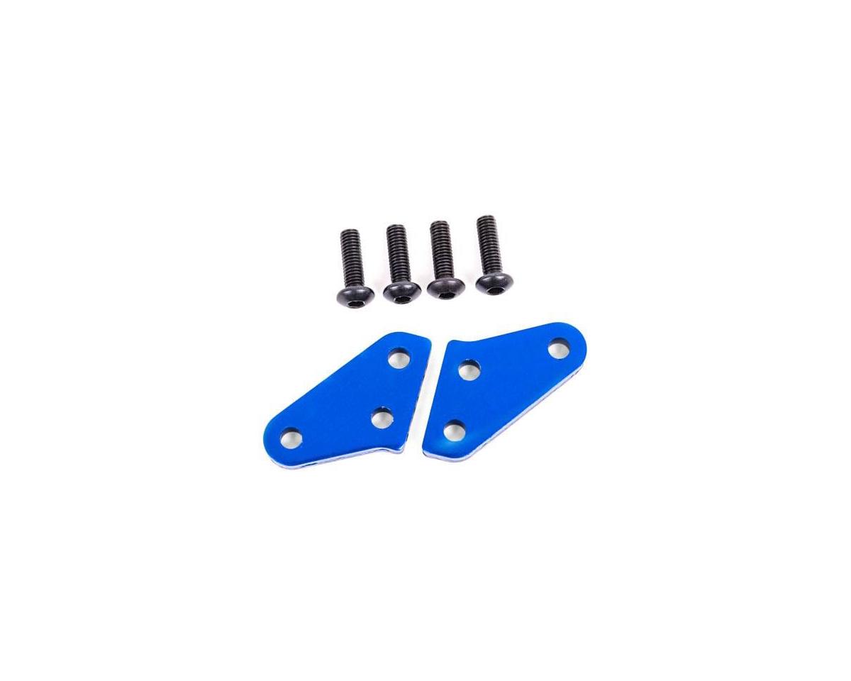 Traxxas Sledge® Aluminum Steering Block Arms (Blue) (2)