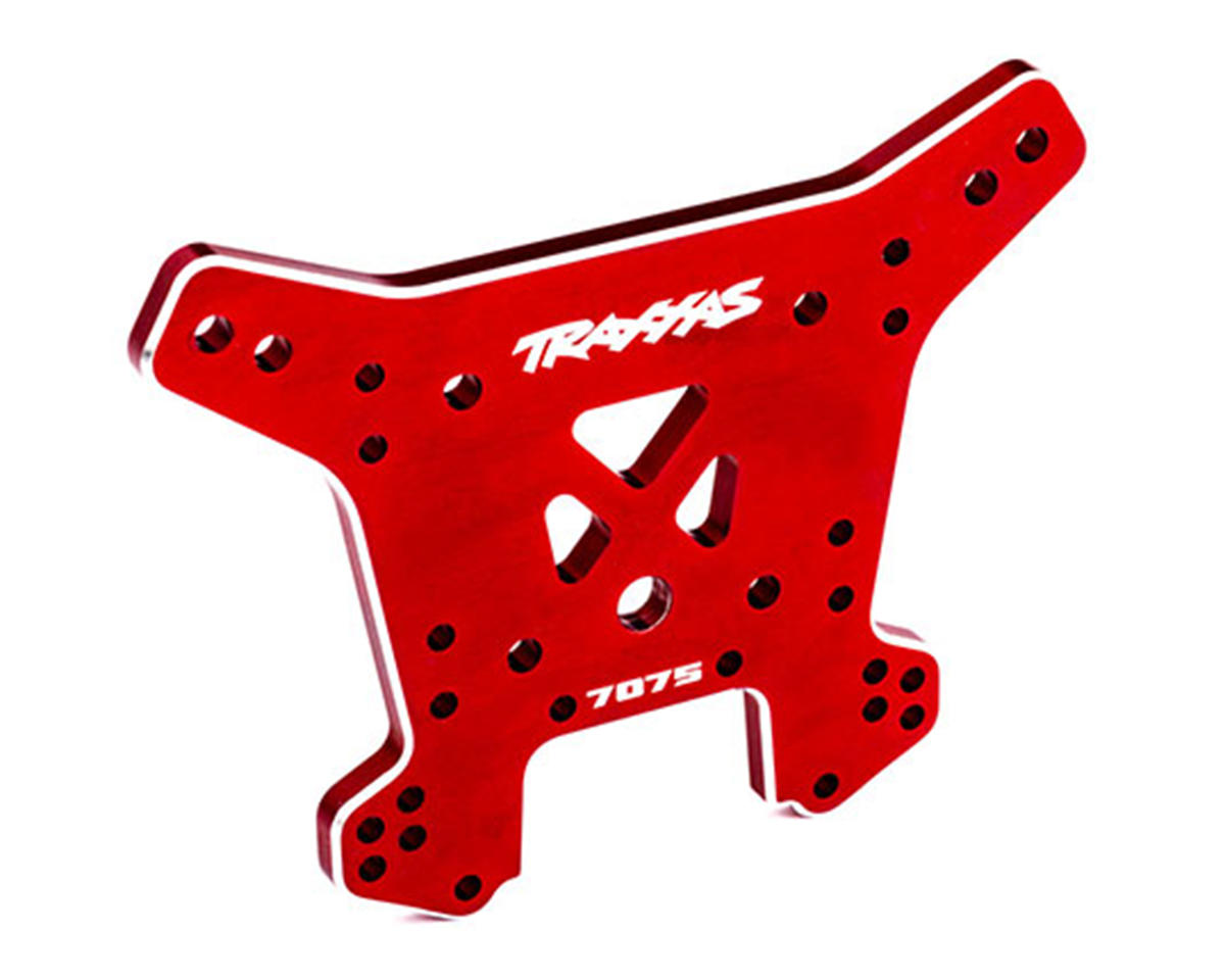 Traxxas Sledge® Aluminum Rear Shock Tower (Red)