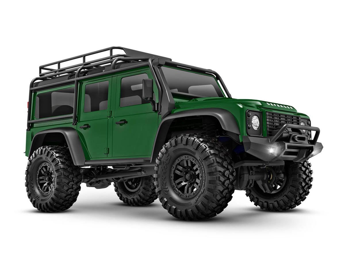 Traxxas TRX-4M® 1/18 RTR Electric Rock Crawler w/Land Rover Defender Body (Green) w/TQ™ 2.4GHz Radio