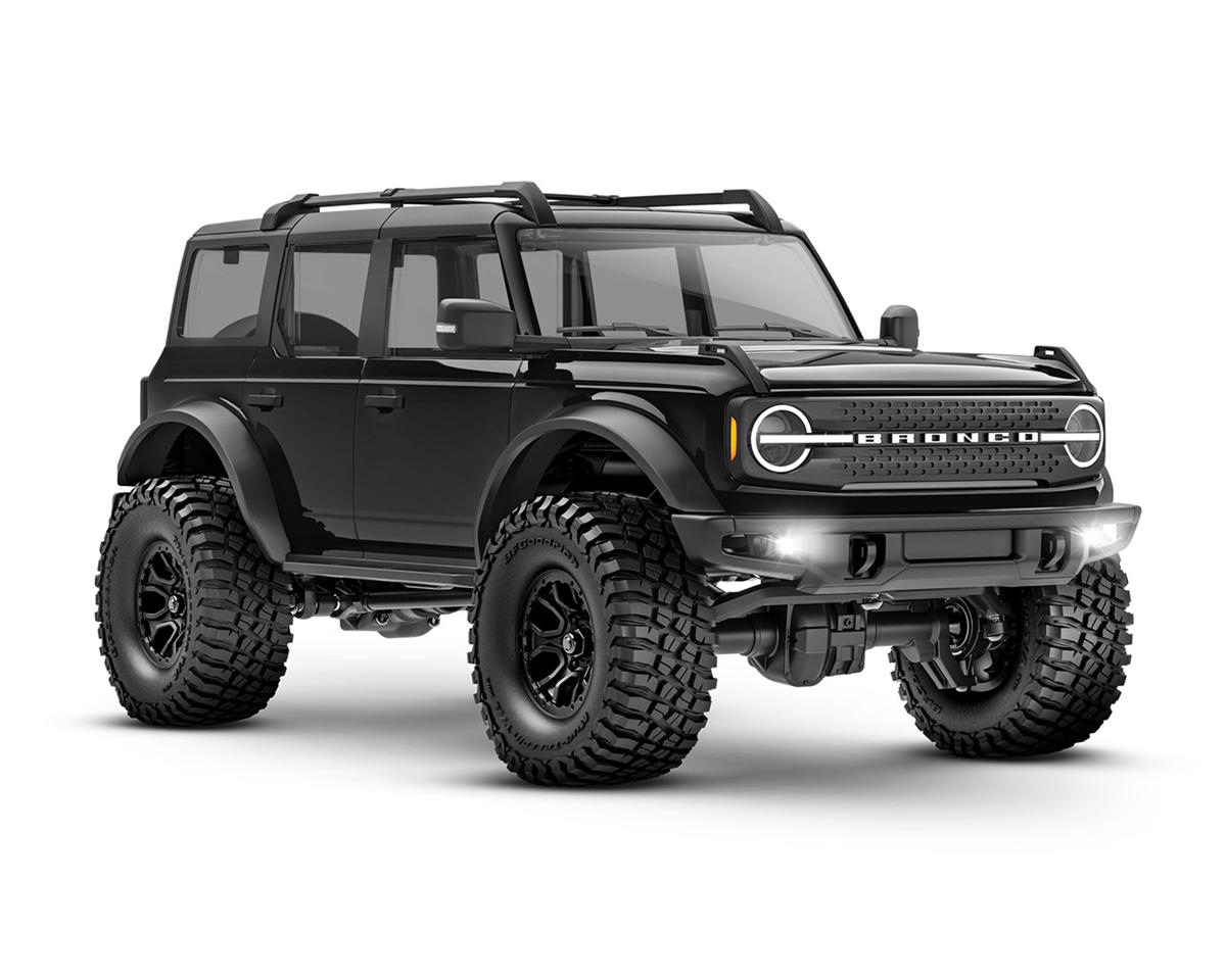 Traxxas TRX-4M 1/18 Electric Rock Crawler w/Ford Bronco Body (Black) w/TQ 2.4GHz Radio