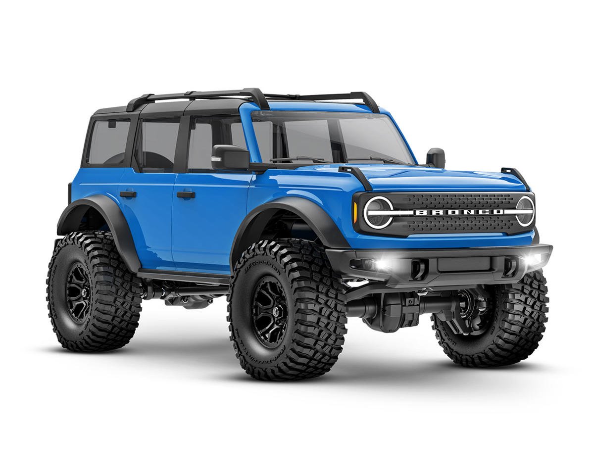 Traxxas TRX-4M 1/18 Electric Rock Crawler w/Ford Bronco Body (Blue) w/TQ 2.4GHz Radio