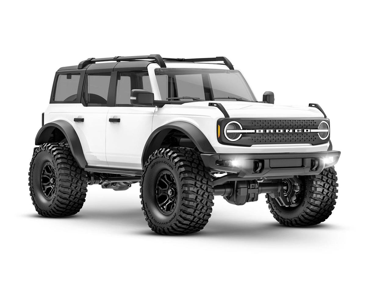 Traxxas TRX-4M 1/18 Electric Rock Crawler w/Ford Bronco Body (White) w/TQ 2.4GHz Radio