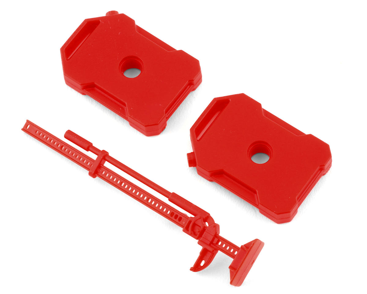 Traxxas TRX-4M Land Rover Fuel Canisters & Jack