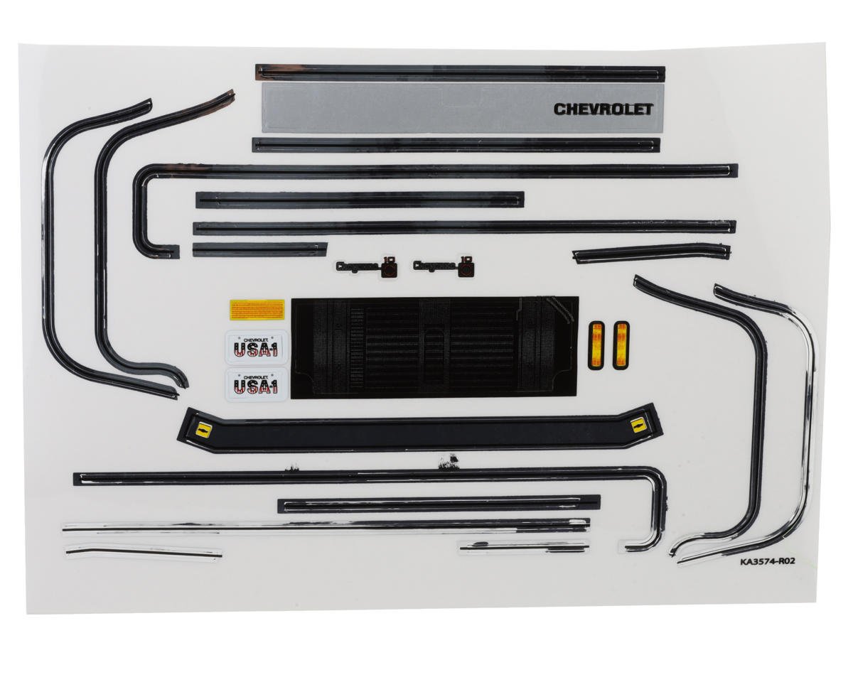 Traxxas TRX-4M™ 1979 Chevrolet® K10 Decal Sheet