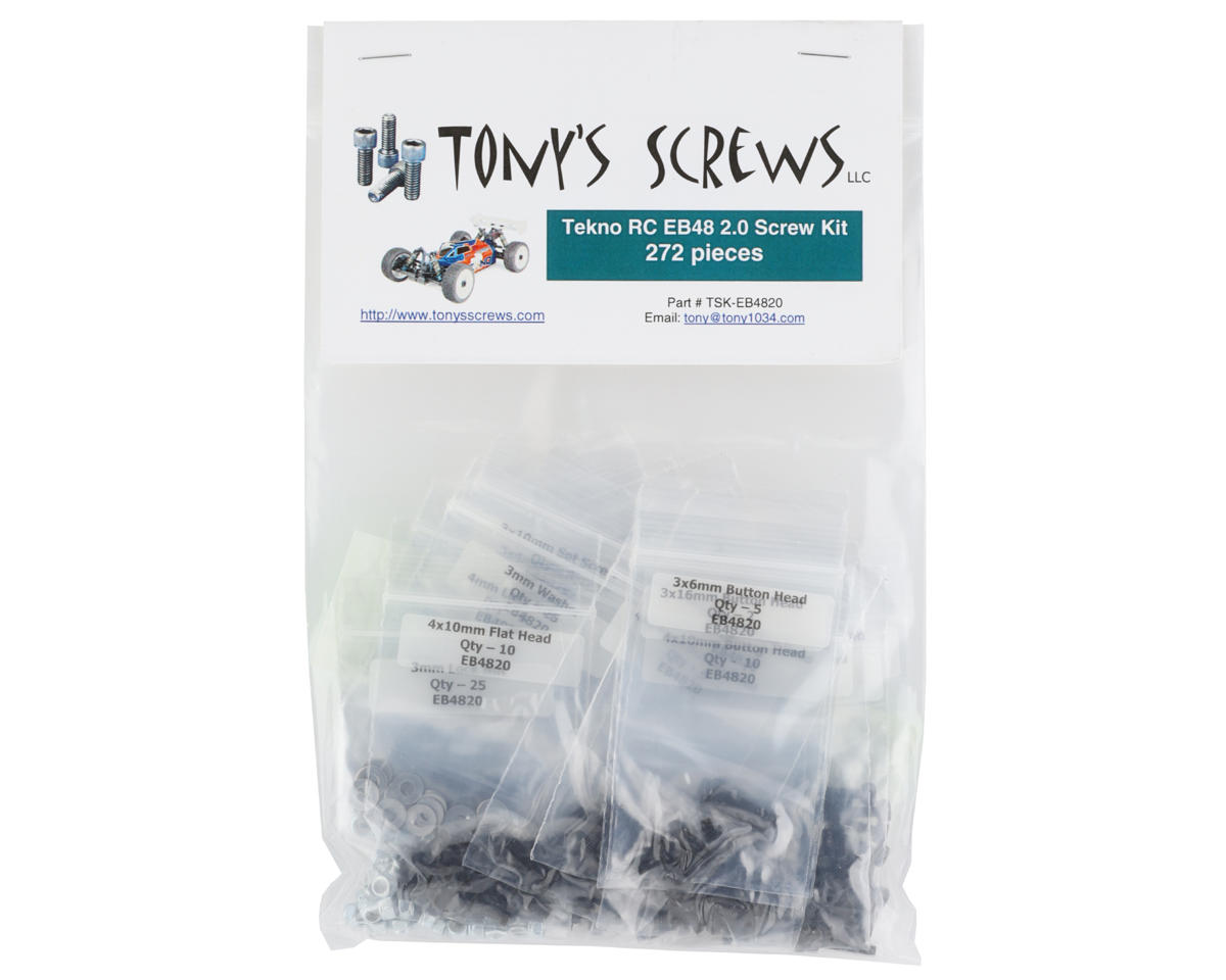 Tonys Screws Tekno RC EB48 2.0 Screw Kit