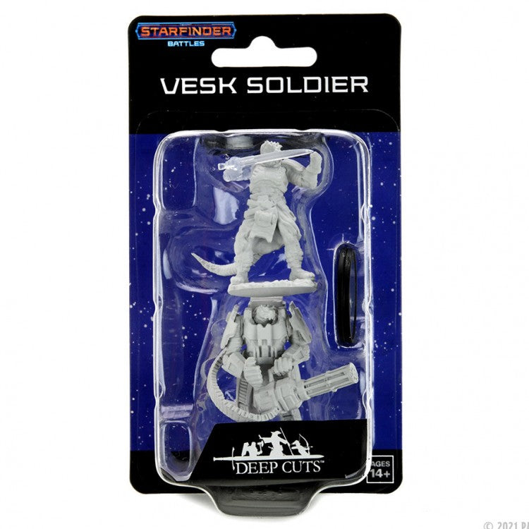 Starfinder Battles: Deep Cuts - Vesk Soldier (90336)