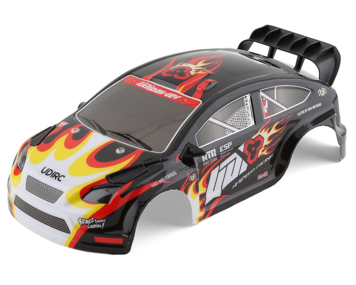 UDI RC Hatchback 1/16 Pre-Painted Body Assembly