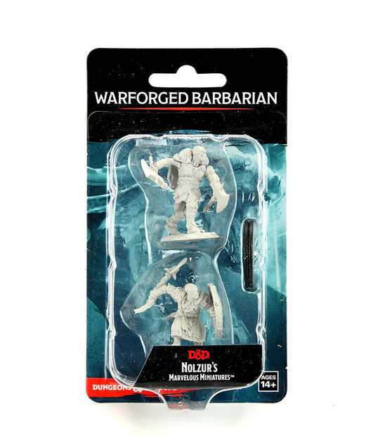 D&D: Nolzur's Marvelous Miniatures - Warforged Barbarian (90235)