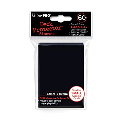 Ultra-PRO: Mini Sleeves - Black (60)