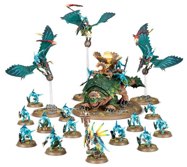 Age of Sigmar: Seraphon: Skinks - Start Collecting! (17 Miniatures) (O