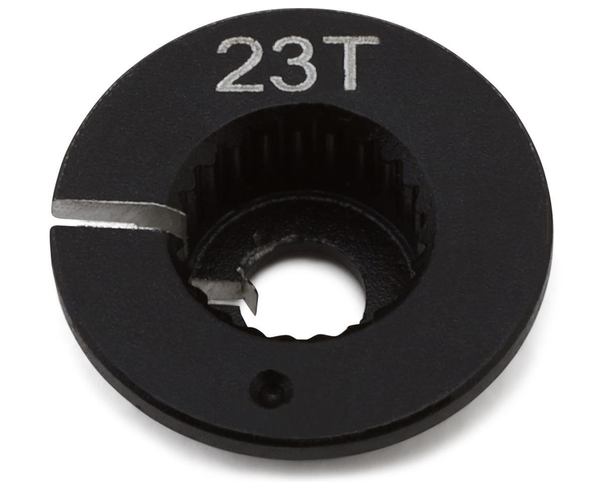 Usukani NGE Pro/BV Aluminum Servo Saver Spline Adapter (Black) (23T)