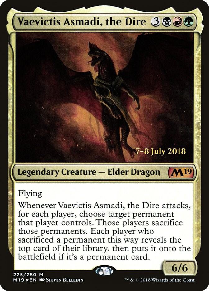 Vaevictis Asmadi, the Dire (M19-M-PRE)
