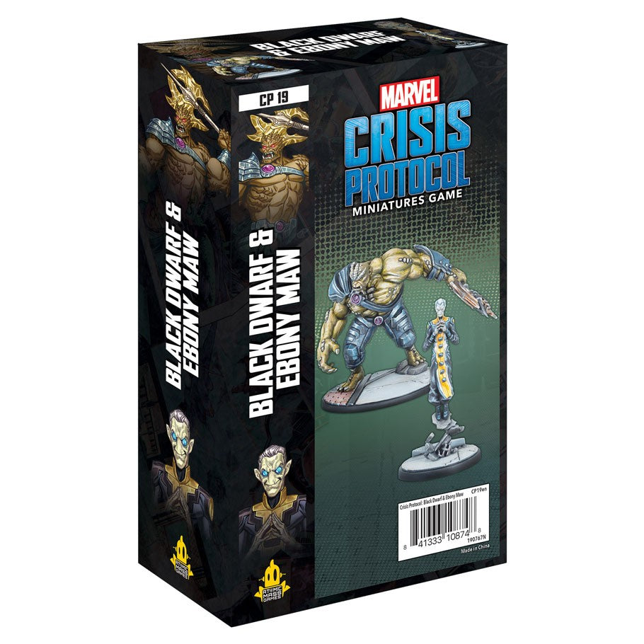 Marvel: Crisis Protocol (CP19) - Character Pack: Black Dwarf & Ebony M