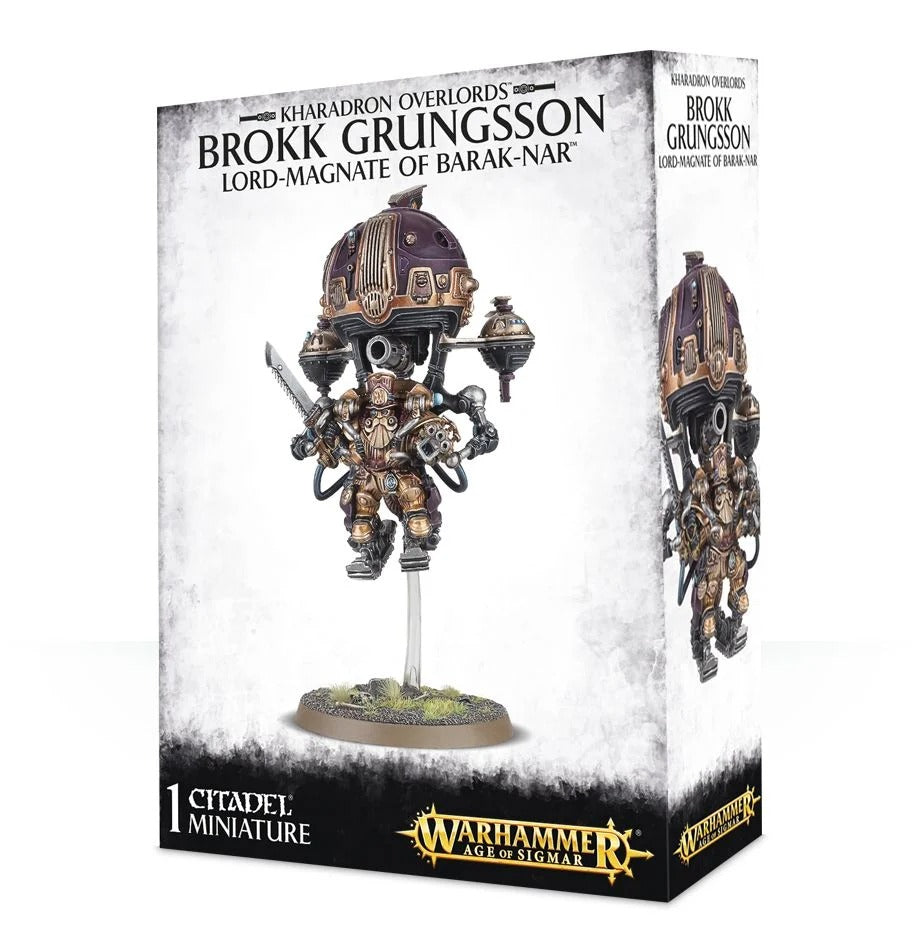 Age of Sigmar: Kharadron Overlords - Brokk Grungsson Lord-Magnate Bara