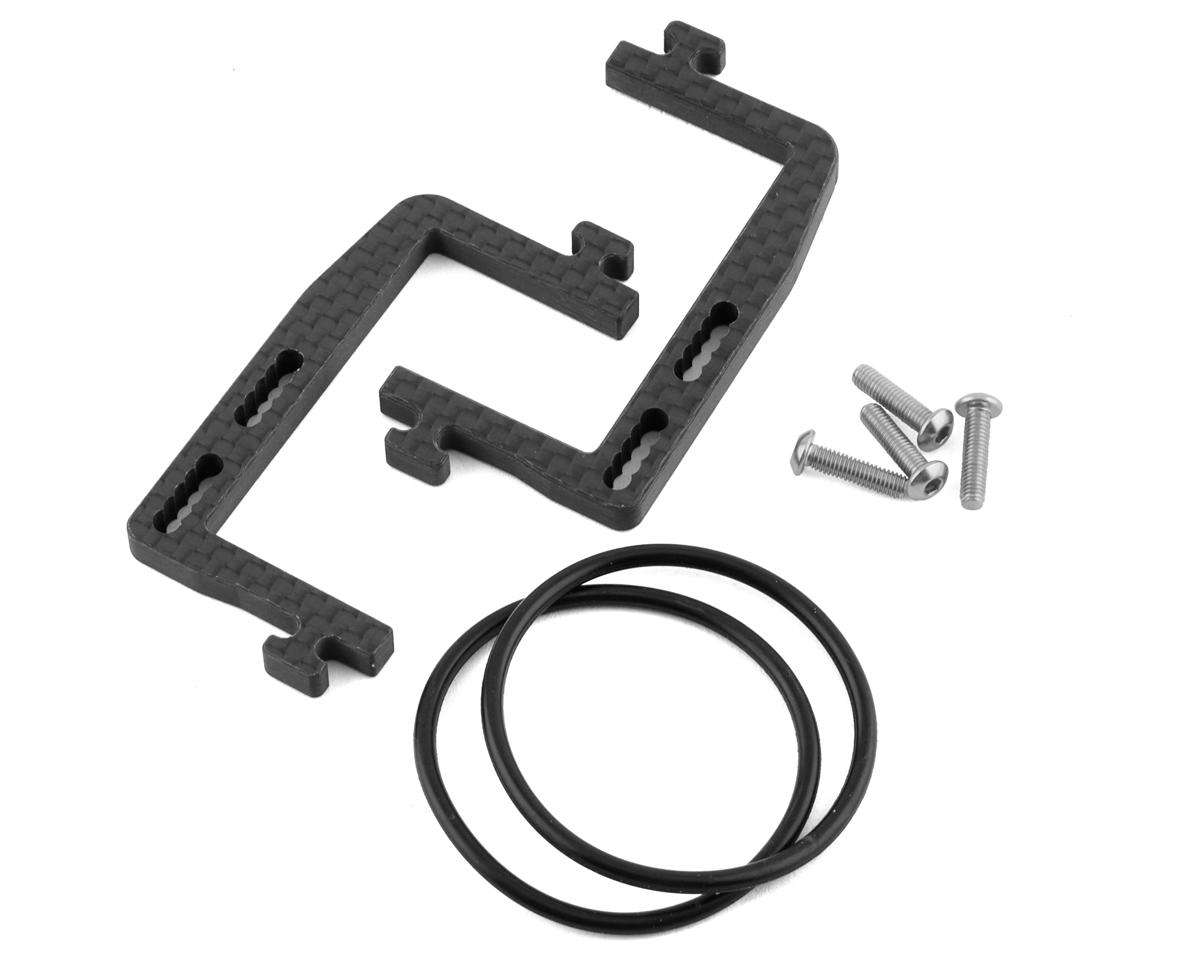 Vision Racing Carbon Fiber Battery Hold Down Set (B6, T6, SC6, Schumacher Laydown)