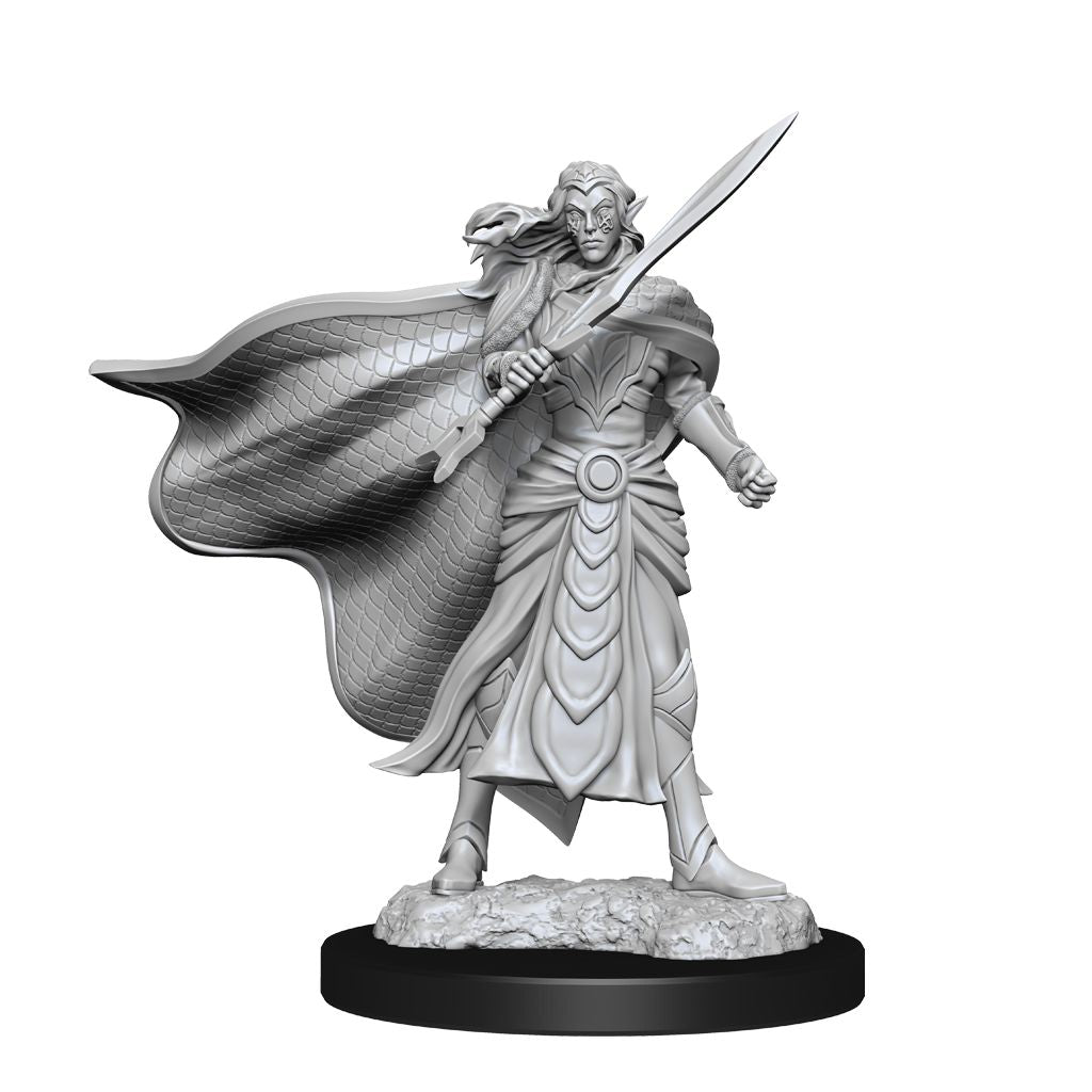 MTG: Unpainted Miniatures - Elf Fighter & Elf Cleric (90279)