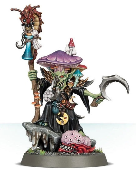 Age of Sigmar: Moonclan - Fungoid Cave-Shaman Snazzgar Stinkmullet (Ma