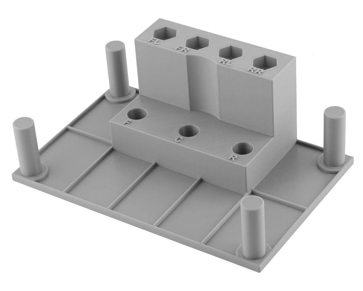 Webster Mods 1/10 & 1/8 Shock/Differential Rebuild Station (Grey)