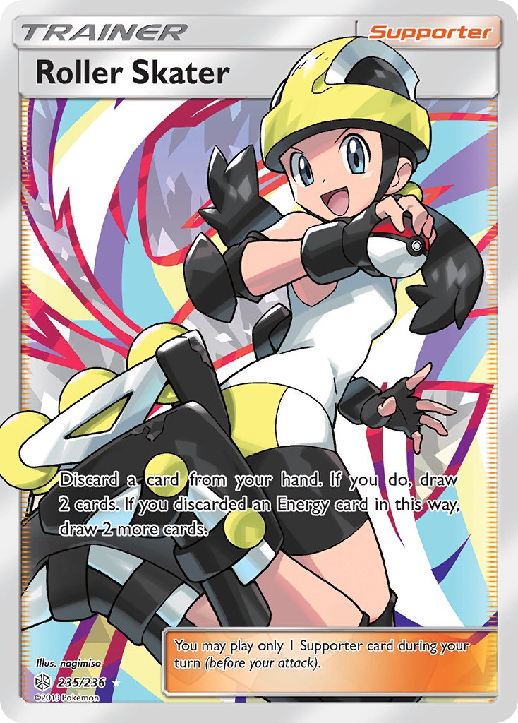 Roller Skater (Full Art) - 235/236 (CEC) Ultra Rare - Near Mint Holofo