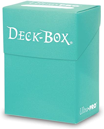 Ultra-PRO: Solid Deck Box - Aqua