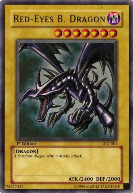 Red-Eyes B. Dragon (SDJ-001) 1st Edition