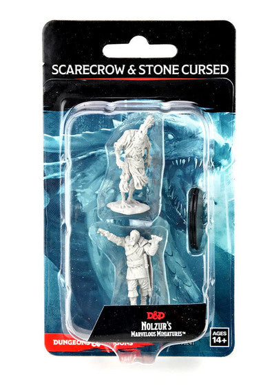 D&D: Nolzur's Marvelous Miniatures - Scarecrow & Stone Cursed (90241)