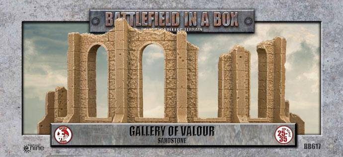 Battlefield in a Box (BB617) - Gothic Battlefields: Gallery of Valour