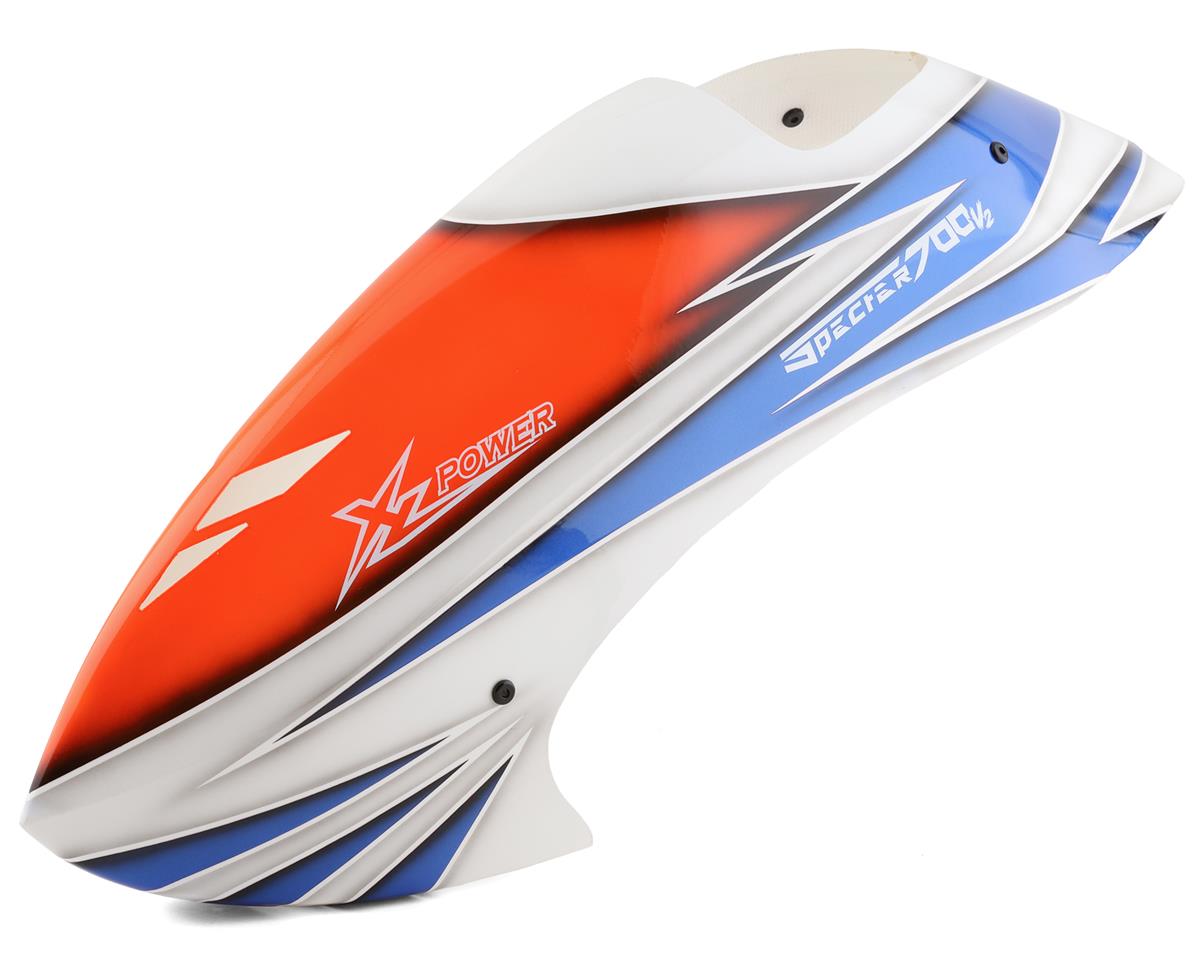 XLPower Specter 700 V2 Canopy (White/Blue/Orange)