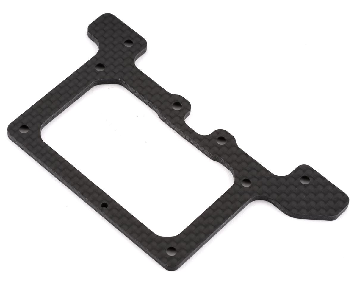 XRAY 2022 X10 2.5mm Graphite Rear Pod Lower Plate