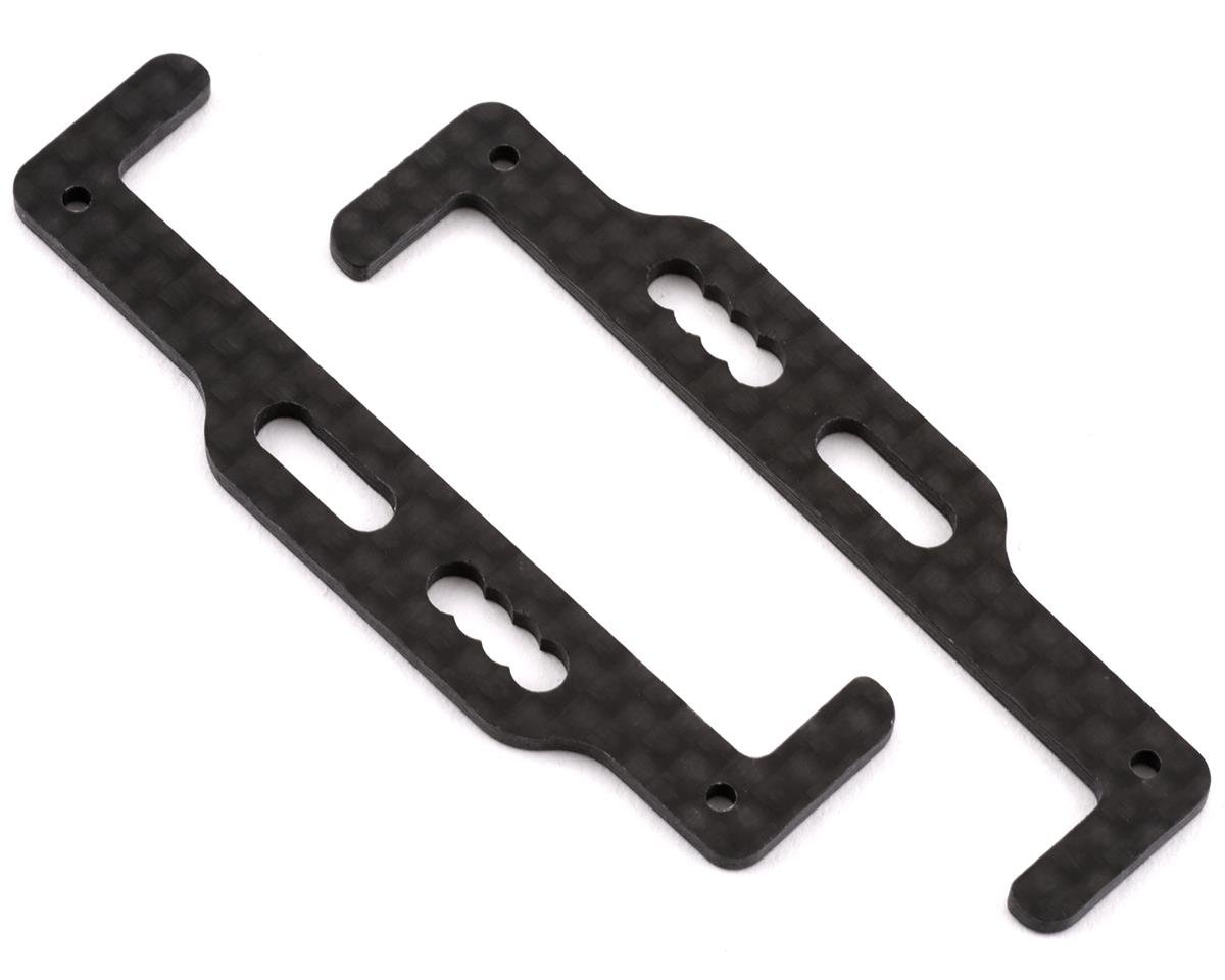 XRAY X12 2022 1.6mm Graphite Adjustable Battery Holder (2)