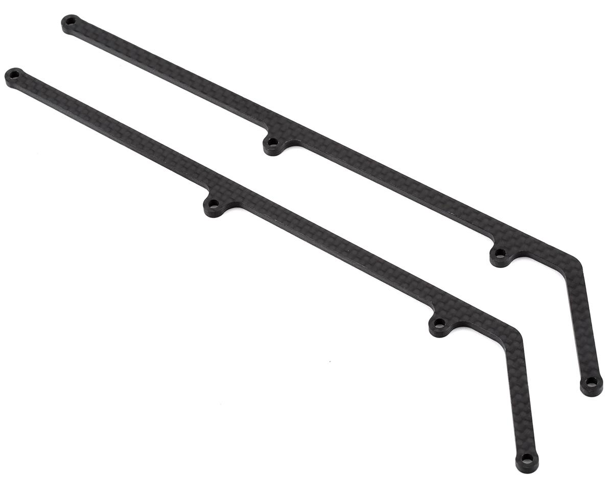 XRAY X10 2022 2.5mm Graphite Side Brace (2)